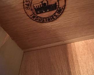 Bassett Furniture Mid-Century Modern Triple Dresser