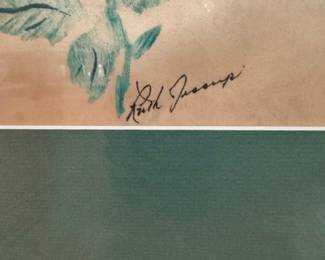 Ruth Jessup Floral Watercolor Painting