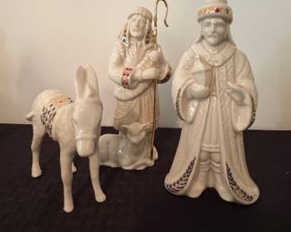 Lenox China Jewels Nativity Figures