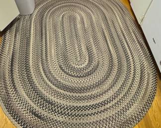 Oval Braided Area Rug