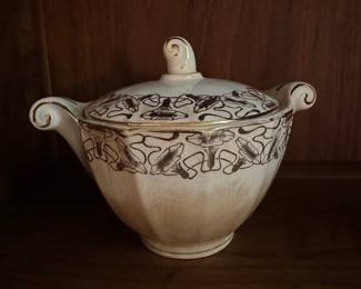 American Limoges Sugar Bowl with Lid