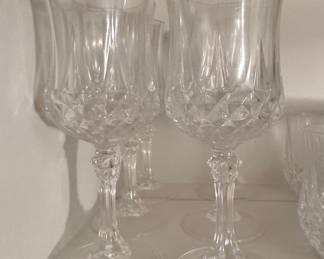 Cristal d'Arques Longchamp Water Goblets