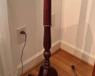 Vintage Mahogany Pedestal Plant Stand