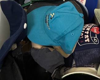 Collection of Vintage and Modern Baseball Caps
