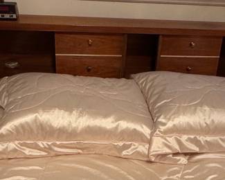 Mid-Century Modern Bookcase Headboard