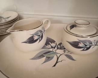 Homer Laughlin 'Lotus Hai' Rhythm Pattern Tea Set