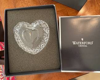 Waterford Crystal Giftology Lismore Heart Bowl
