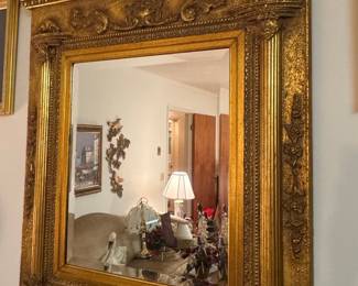 Victorian-Style Giltwood Pier Mirror