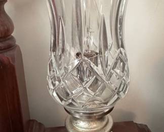 Waterford Crystal Lismore Hurricane Lamp