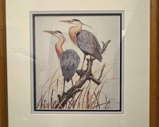 Rick Kothenbeutel Great Blue Herons Print