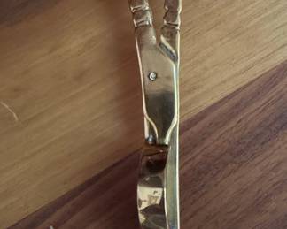 Vintage Brass Candle Wick Trimmer