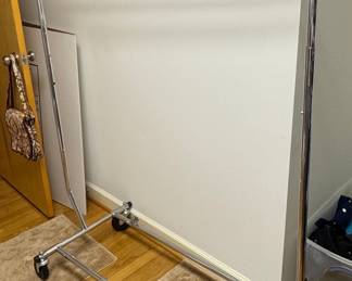 Commercial Grade Rolling Garment Rack