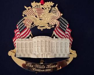 1995 White House Historical Association Christmas Ornament (Zachary Taylor)