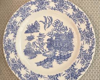 Royal China Willow Pattern Dinner Plate