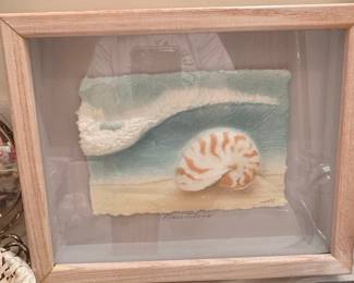 Wess Shoreline Hand-Cast Paper Art