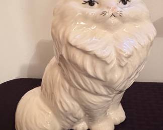 Vintage Ceramic Persian Cat Figurine