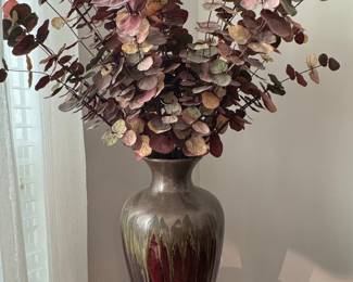Art Pottery Drip Glaze Vase