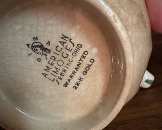 American Limoges Sugar Bowl with Lid