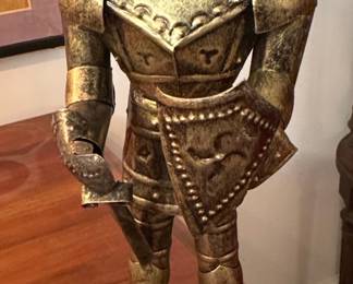 Decorative Medieval Knight Suit of Armor Statue