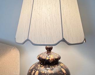 Mid-Century Modern Crystalline Glaze Table Lamp