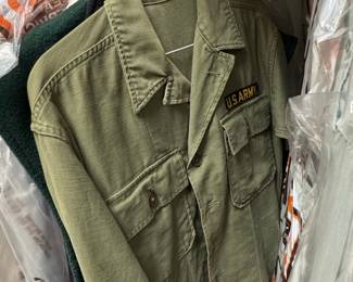 Vietnam War Era OG-107 Utility Shirt