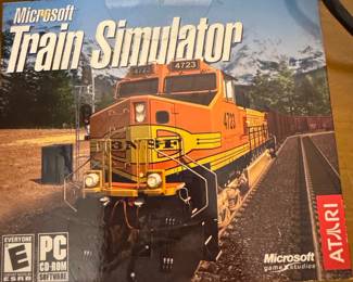 Microsoft Train Simulator (PC CD-ROM, Atari Re-release)