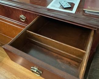 Colonial Revival Mahogany Dresser with Mirror