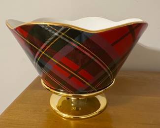 Royal Winton Grimwades Tartan Footed Bowl