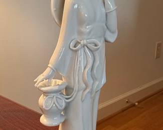 Vintage Homco White Porcelain Figurine