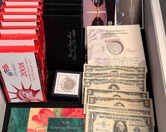 LOT 2 – UNCIRCULATED & U.S. MINT COIN COLLECTION Blind Highest & Best Offer. All LOT 2 photos sold as one lot. Offer due October 17 by 3 PM. Must specify LOT 2.
