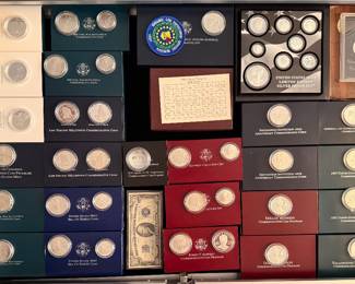 LOT 2 – UNCIRCULATED & U.S. MINT COIN COLLECTION Blind Highest & Best Offer. All LOT 2 photos sold as one lot. Offer due October 17 by 3 PM. Must specify LOT 2.