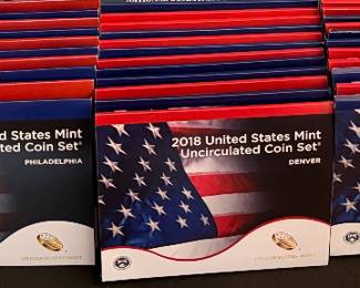 LOT 2 – UNCIRCULATED & U.S. MINT COIN COLLECTION Blind Highest & Best Offer. All LOT 2 photos sold as one lot. Offer due October 17 by 3 PM. Must specify LOT 2.