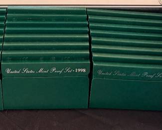 LOT 2 – UNCIRCULATED & U.S. MINT COIN COLLECTION Blind Highest & Best Offer. All LOT 2 photos sold as one lot. Offer due October 17 by 3 PM. Must specify LOT 2.