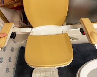 Acorn Stair lift is available.  It is in operating condition.  We just had to remove the seat so that we can move furniture downstairs. 