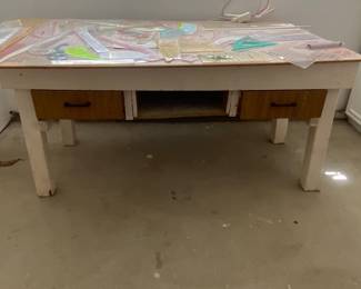 Sewing measurement, tools table also for sale