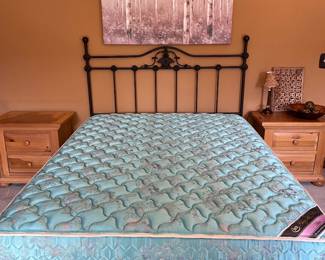 Wrought Iron Queen Headboard