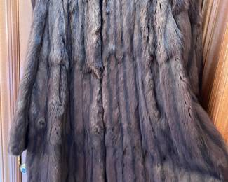 The Wells Mink Real Fur Coat