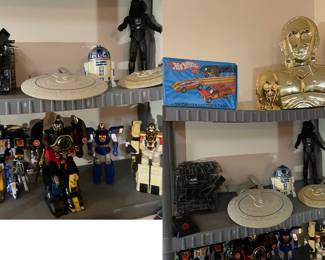 Hot Wheels, Star Wars, Transformers, action figures