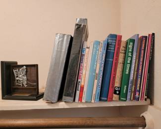 Collection of Christian Theological Books and Bookend B