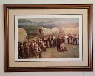 Lajos Markos The Lord Moves West Artist Proof Print
