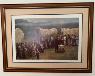 Lajos Markos The Lord Moves West Limited Edition Print
