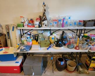 Assorted Household and Garage Estate Sale Items