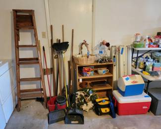 Vintage Wooden Step Ladder