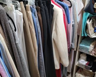 Assorted Womens Clothing and Accessories Closet Lot