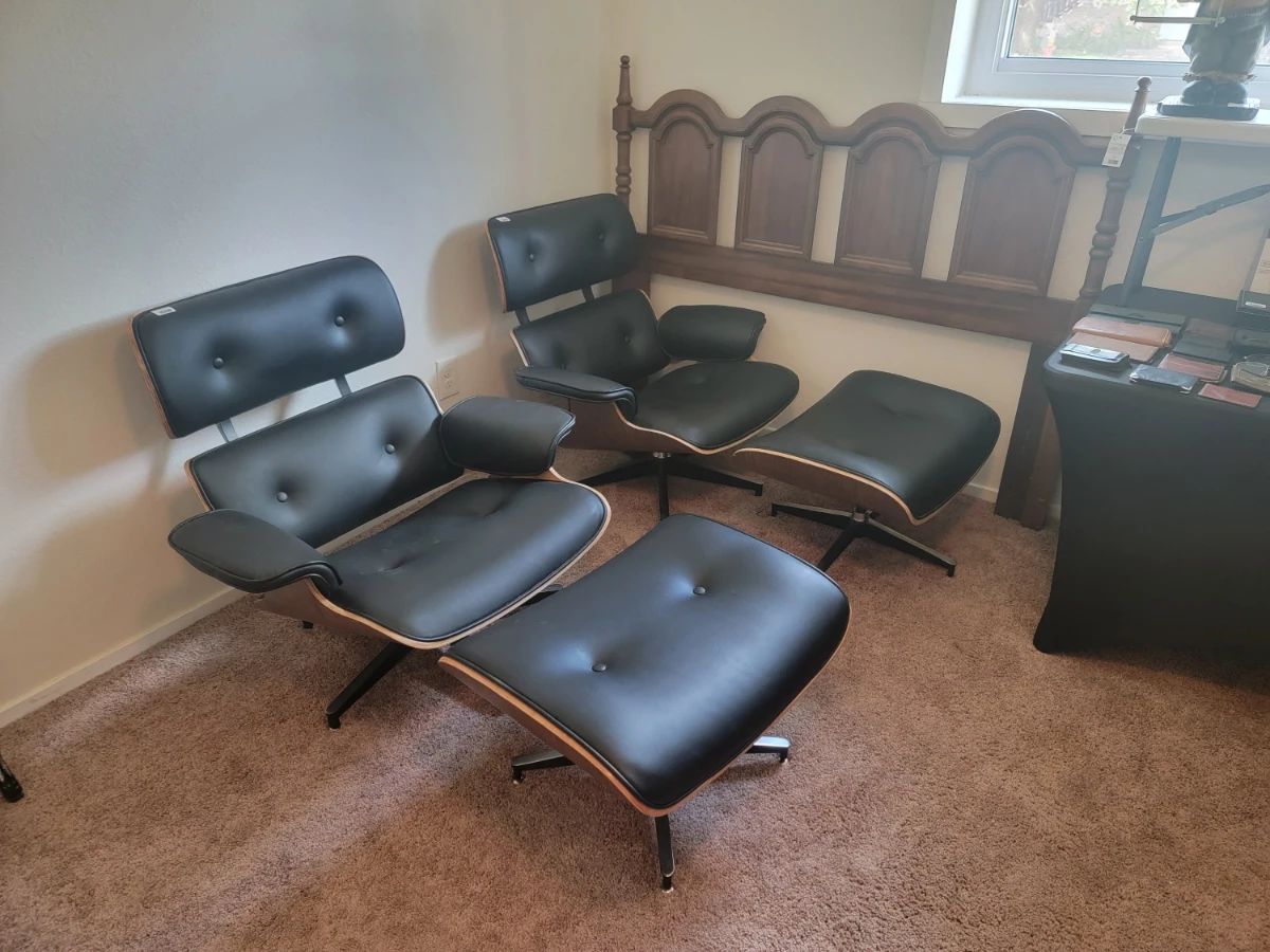Herman Miller Eames Lounge Chair and Ottoman