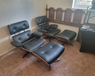 Herman Miller Eames Lounge Chair and Ottoman