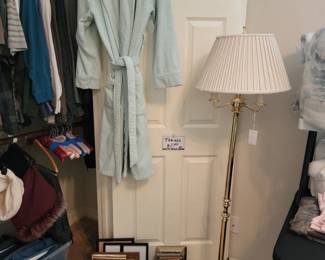 Traditional Brass Floor Lamp
