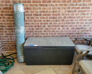 Keter Springwood Gallon Resin Deck Box