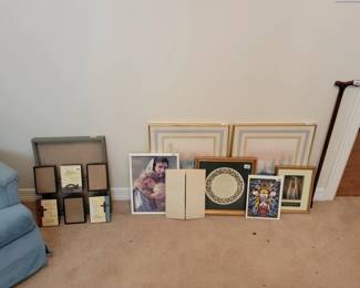 Collection of ReligiousThemed Wall Art and Decorative Frames