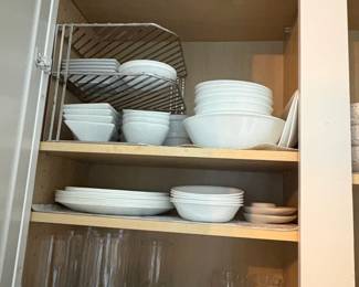 Corelle Livingware Winter Frost White Dinnerware Set